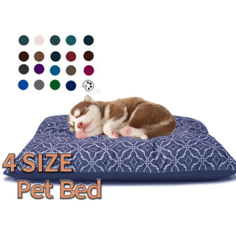 Coikll British Flag Pet Bed Pad - Soft Dog Bed Mat With Anti-Slip Bottom, Machine Washable Crate Pad - View #7