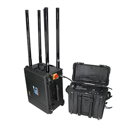 Max 460W Military/Police/Government/Convoy Signal Jammer Portable RCIED ...