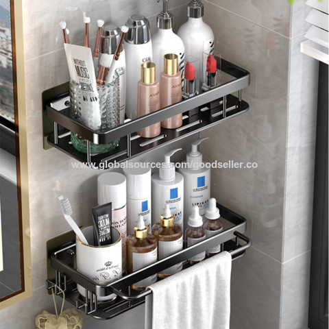 Buy Wholesale China Bathroom Hole-free Shelving, Easy To Install And Has  Large Space & Bathroom Shelving at USD 4.07