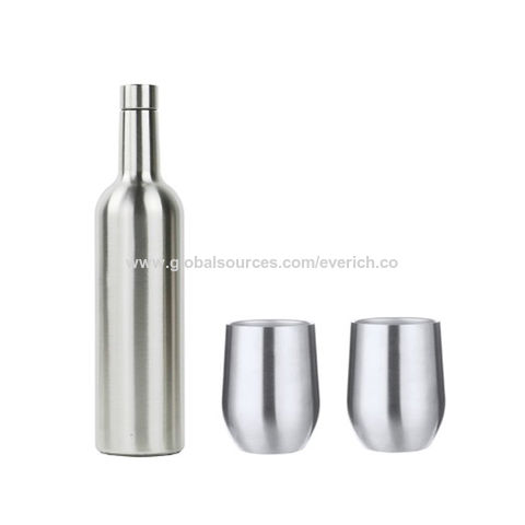2023 Stainless Steel Insulated Wine Canteen Shatter Proof Double Wall  vacuum Wine Bottle - China vacuum Wine Bottle and Double Wall Bottle price