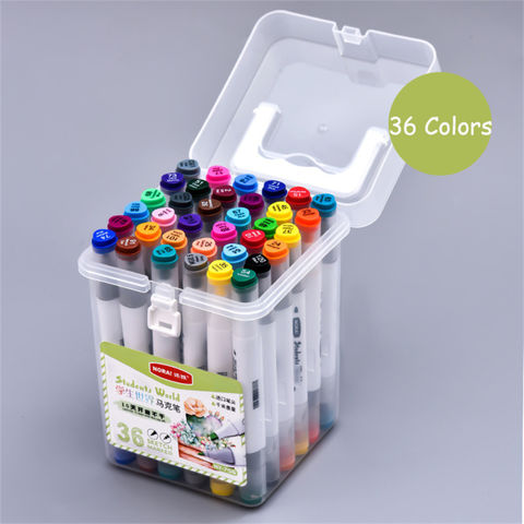 Buy Wholesale China Chisel Fine Tips Art Marker Pen Set For Kids ...