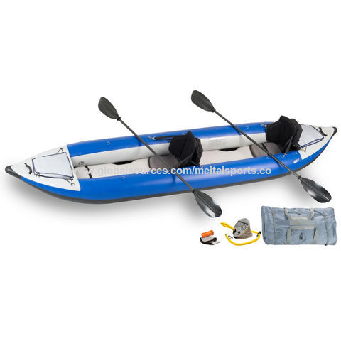 Inflatable Drop Stitch Kayak 2 Person Fishing Kayak - Buy China Wholesale  Inflatable Kayak $360