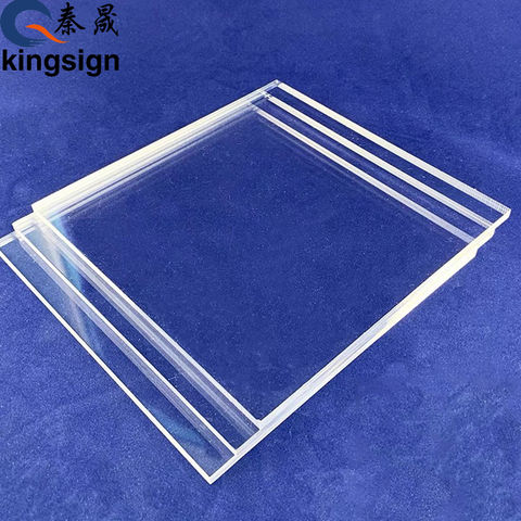 Clear Acrylic Perspex Sheet Transparent Plexi Glass Plastic Sheet 800mm x 500mm 2mm