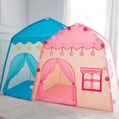 Folding Children Play Tents Portable Teepee Game Toy Castle House Indoor 