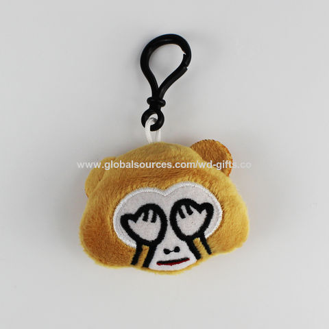 Marketing Monkey Plush Key Chains, Keychains