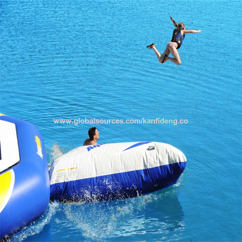 Floating water launch pad inflatable blob for sale at factory direct price