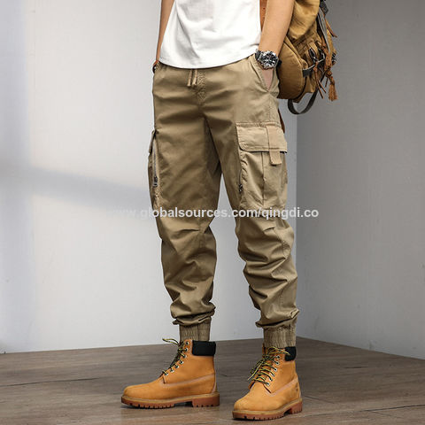 Stretch Joggers Golf Cargo Work Pants 