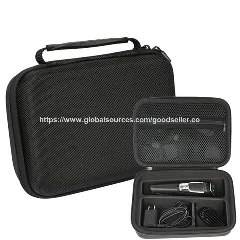 Bolsa de barbear anti-queda em EVA, bolsa de proteção para lâmina de barbear, bolsa de armazenamento de viagem portátil