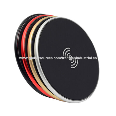 Qi 10W Wireless Charging Pad, Desain Baru Pengisi Daya Cepat Nirkabel Super Cepat for sale at factory direct price