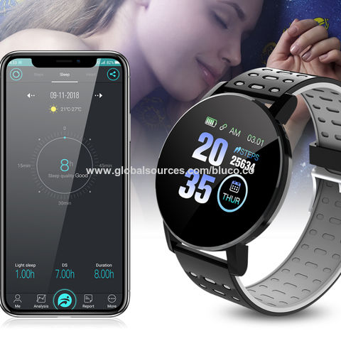 Buy Bakeey 119 Plus OLED Screen Smartwatch For Just $8.99 (Flash Deal) -  XiaomiToday