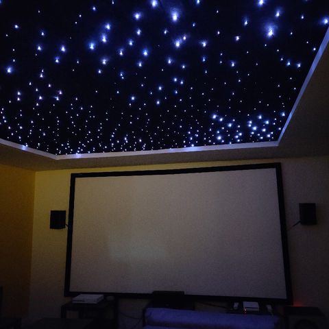 Plafond en fibre optique à ciel étoilé scintillant - Chine