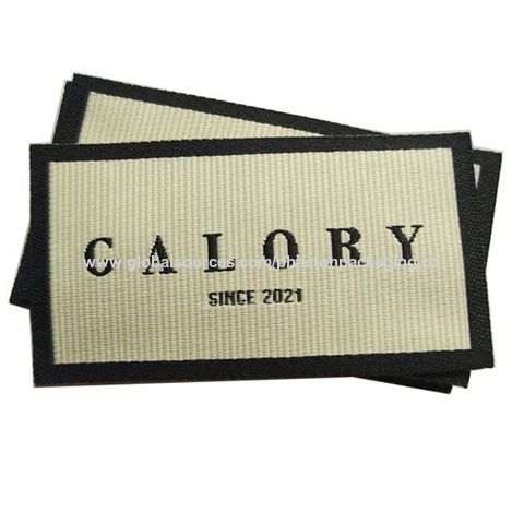 Buy Wholesale China Customized Fabric Labels Woven Label Clothing Label  Maker Garment For Clothes Hat Shoes & Woven Label at USD 0.03