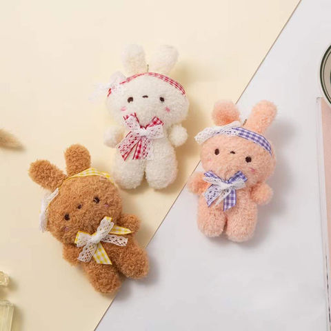 Buy Wholesale China Cute Cartoon Big Ears Mini Bunny Keychain Doll Children Anime  Plush Toys Bag Pendant & Anime Plush Keychain Doll at USD  | Global  Sources