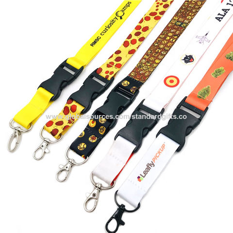 Custom Polyester Wrist Key Chain Strap Short Keychain Lanyard with Print  Logo - China ID String and ID Card Lanyard price