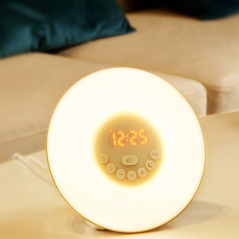 Bulk Buy China Wholesale Led Mood Lights With Wake Up Light And Clock ...