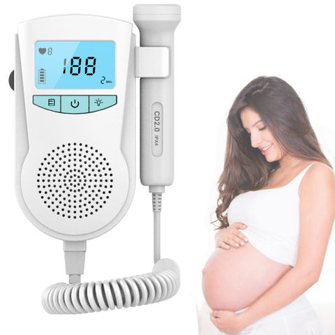 Buy Wholesale China Fetal Heart Monitor Digital Pocket Fetal Doppler ...