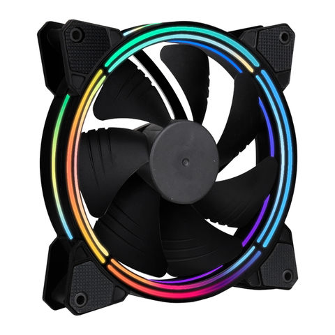Buy Wholesale China Sama Argb Quiet Cooling Fan Led Outer Ring Case Fan For Air Cooling & Pc Rgb Fan USD 3 Global Sources