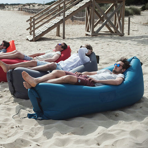 Colchón de Aire de Camping Sofá Sofá hinchable Playa tumbona Lazy tumbona  sofá de aire - China Sofá cama y colchón de aire precio