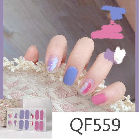 Stickers d'été Graffiti Imperméables Personnalisés pour Ongles - Autocollants Décoratifs pour Filles