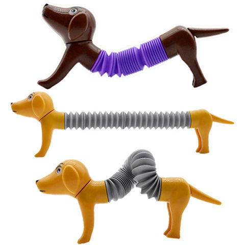 Buy Wholesale China 2022 Pop Tube Dog  Plastic Funny Fidget