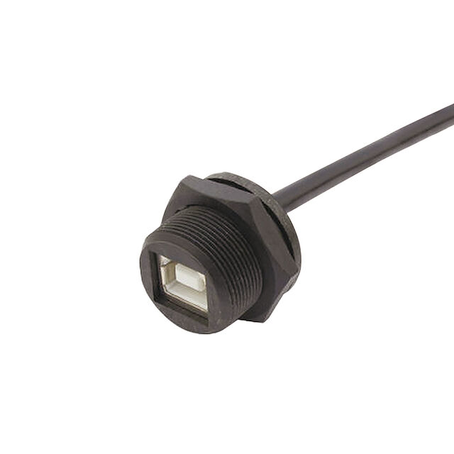 Wasserdichte USB/B-Buchse, freies Ende, Kabellänge 1 m, entspricht IP67, RoHS-konform. for sale at factory direct price