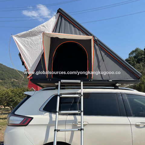 Tienda de campaña para techo de coche universal de carcasa dura para  acampar al aire libre