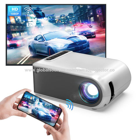 Buy Wholesale China Custom Portable Lcd Projector Mini Wifi Miracast Projector  Pocket For Iphone & Portable Pocket Projector at USD 49.9