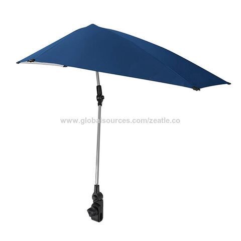 Sombrilla de Sol Giratoria de 4 Vías (Azul Medianoche)
