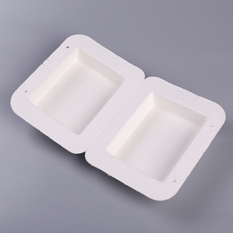 Sugarcane bagasse molded pulp tea coffee packaging box biodegradable ...