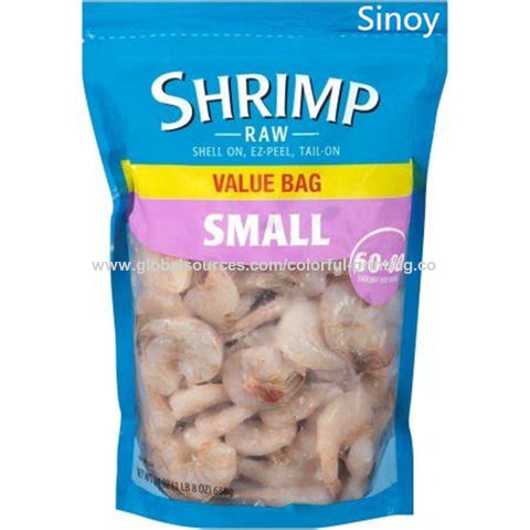 Buy Wholesale China Custom Printing Vegetable Chicken Shrimp French Fries  Packaging Pouch Plastic Packing Frozen Bags & Frozen Food Bags at USD 0.02