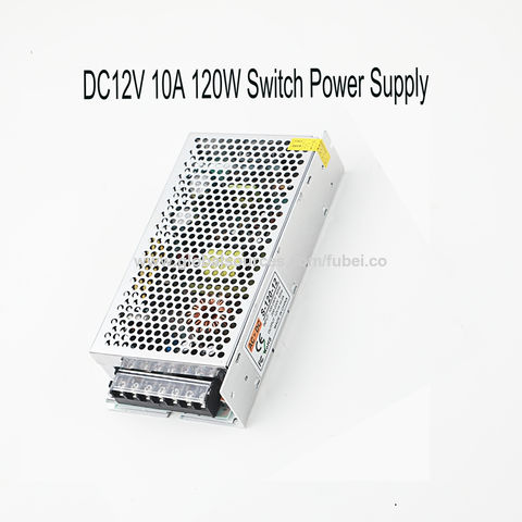 1 pc Dual Output 12V 10A 120W Switching Power Supply Box CCTV LED Strip Light