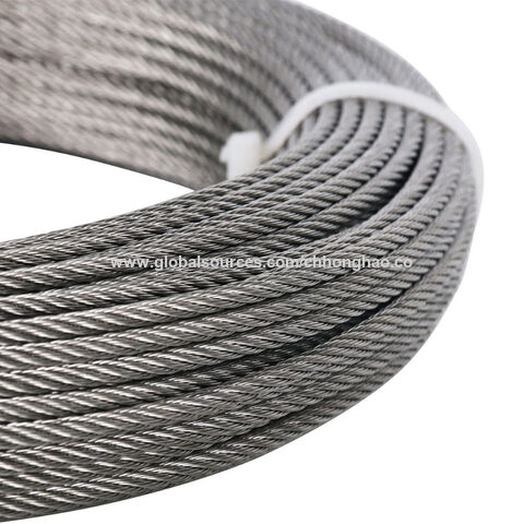 Bulk Buy China Wholesale Hot-dipped Galvanized Steel Wire Rope 6x24+pp 1770  Mpa Steel Cable For Fishing $1250 from Chongqing Honghao Technology Co.,Ltd