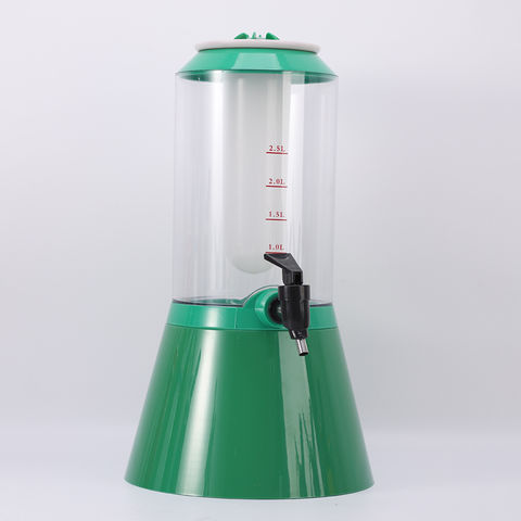 2.5l beer tower dispenser plastic drink