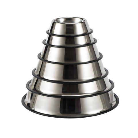 Stainless Steel Silver Dog Bowl Stands for sale