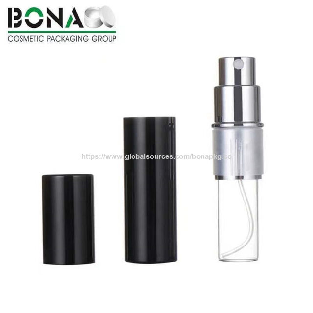 Frasco de perfume de metal con logo personalizado OEM para envases de frascos de spray de perfume de 5ml 8ml 10ml
