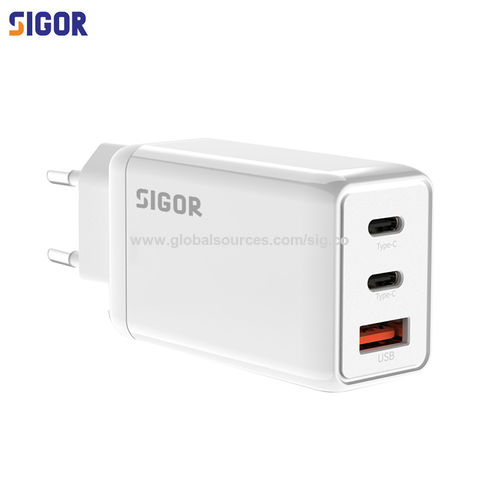 Buy Wholesale China Gan 65w 3-in-1 3 Ports Usb Pd Charger 2 Usb Type C ...