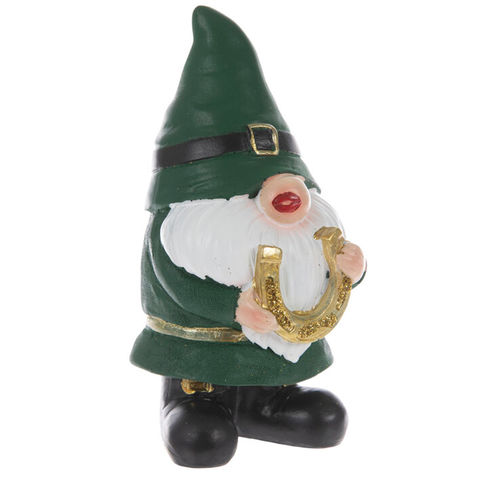 Fairy Garden Fun GNOME Refrigerator Magnet Christmas Boxed Pot Of Gold Figurine 