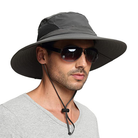 Factory Direct High Quality China Wholesale Unisex Wide Brim Sun Hat Summer  Uv Protection Bucket Hat Foldable Fishing Hat $5.68 from Dongguan Youtong  Clothing Co.,Ltd