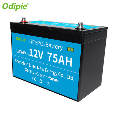 Lithium Solarbatterie LiFePO4 12V 75Ah BMS Akku Solar Batterie Wohnmobil LFP BT 
