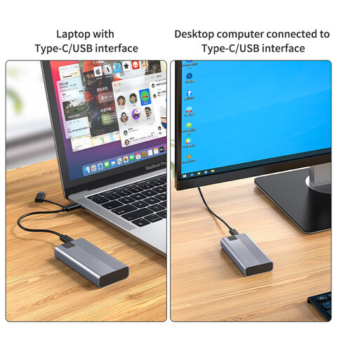 Achetez en gros Oem Thunderbolt 4 Boîtier Pour Ssd Type C Interface 20gbps  Usb 3.2 Gen2x2 M.2 Nvme Boîtier Ssd Chine et Disques Ssd à 23.88 USD