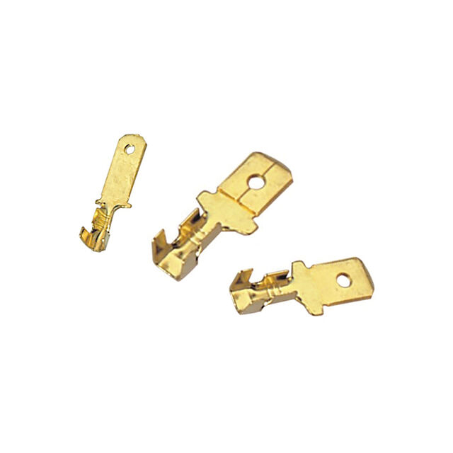 Non-insulated male disconnect terminal, 2.8 x 0.5 x 16.0mm, RoHS Directive-compliant for sale at factory direct price