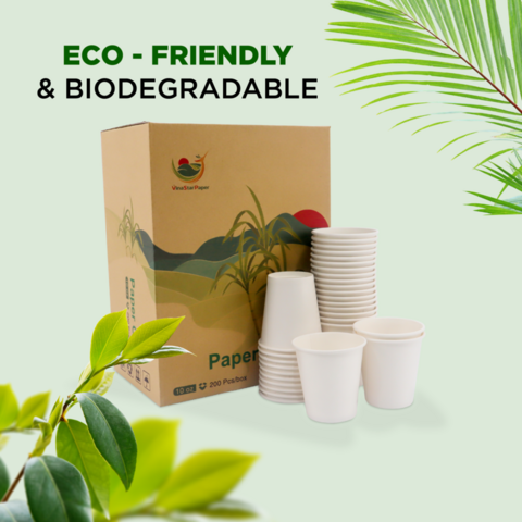 Buy Wholesale Vietnam Disposable Paper Cups, Printed Color & Disposable ...