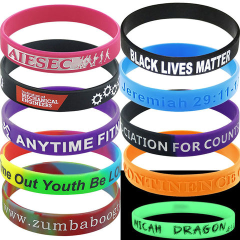 Buy 90% Off Custom Silicone Wristbands & Bracelets With A Message