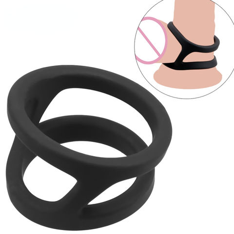Wholesale Silicone Penis Ring Male Soft Premium Stretchy Cock Ring