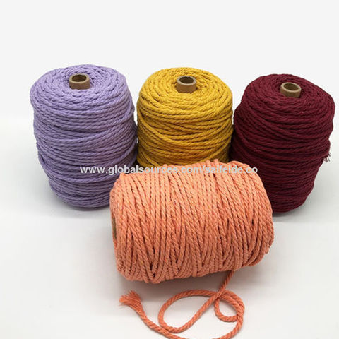 Buy Wholesale China Wholesale Cotton Macrame Cord Recycled Cotton