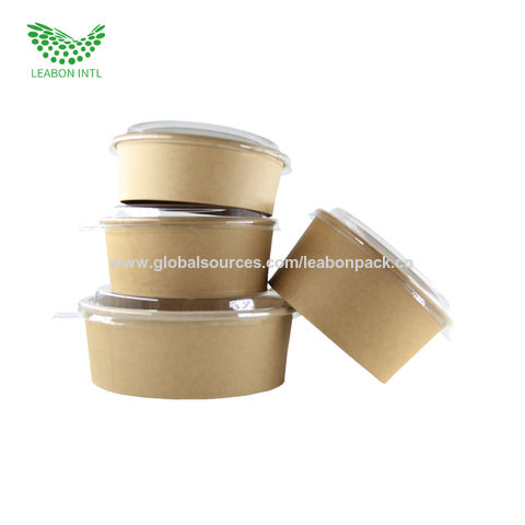 Buy Wholesale China Disposable Kraft Paper Food Container Customized ...