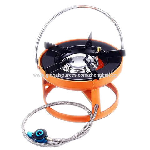 Picnic Camping Butane Gas Stove BBQ Burner Cookware Outdoor Portable with Case 
