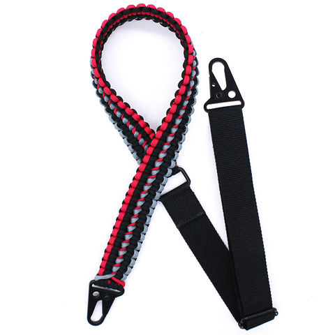 Durable Braided Paracord Handle With Shoulder Strap For Wide