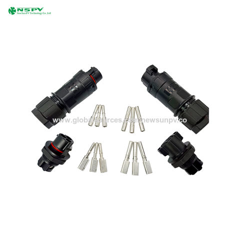 Bulk Buy China Wholesale Solar Ac Connector Plug In Grid Tie Inverter 3pins  Solar Inverter Ac Connector $5.5 from Dongguan NewSun PV Technology Co.,  Ltd