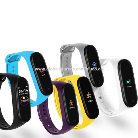 Hot Sale Smart Bracelets M4 Heart Rate Sleep Monitor Smart Band Color  Screen Smart Bracelet Fitness, Smart watch Sport Tracker Watch smart  bracelets - Buy China smart bracelets m4 on Globalsources.com